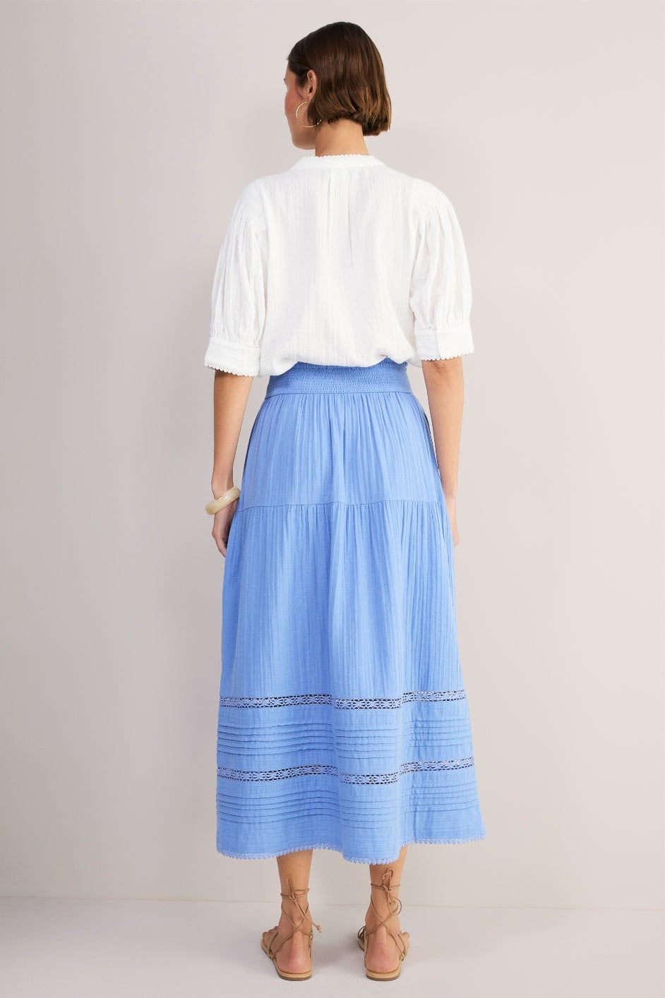 Margot Skirt - Riviera Blue
